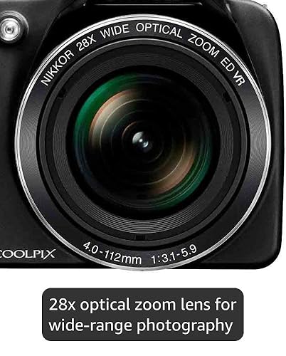Amazon.com : Nikon Coolpix L340 20.2 MP Digital Camera with 28x